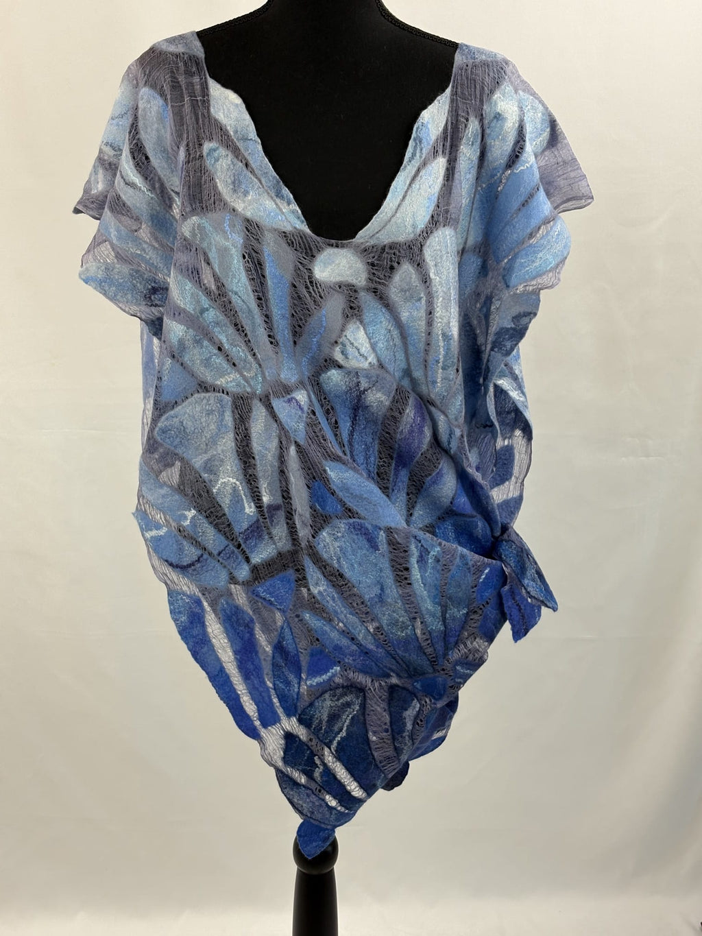 Ocean Veil Felted Tunic