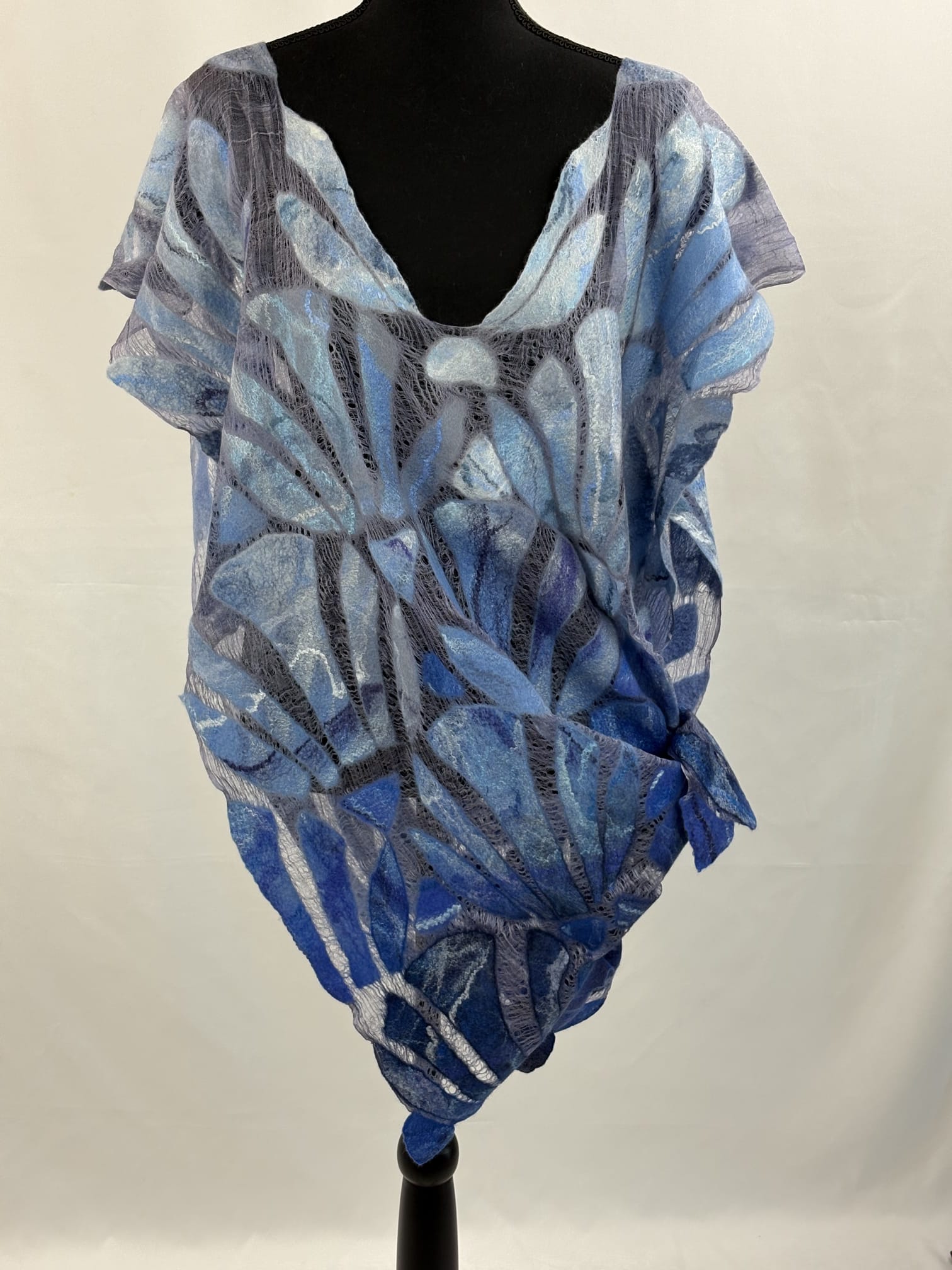 Ocean Veil Felted Tunic