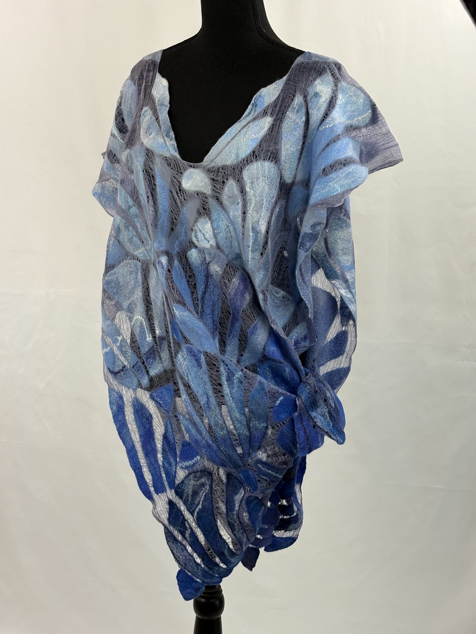 Ocean Veil Felted Tunic