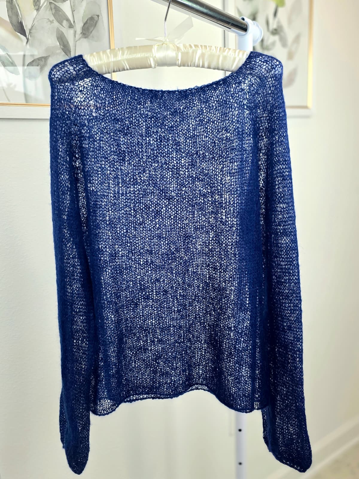 Blush Handmade Knit Sweater - SILENT STUDIO