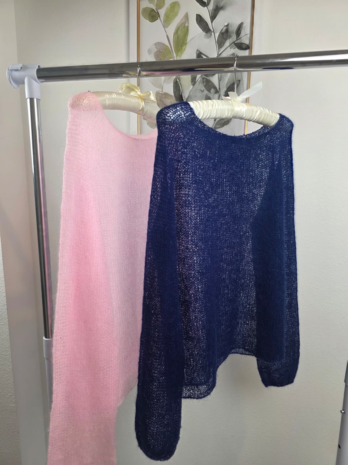 Blush Handmade Knit Sweater - SILENT STUDIO