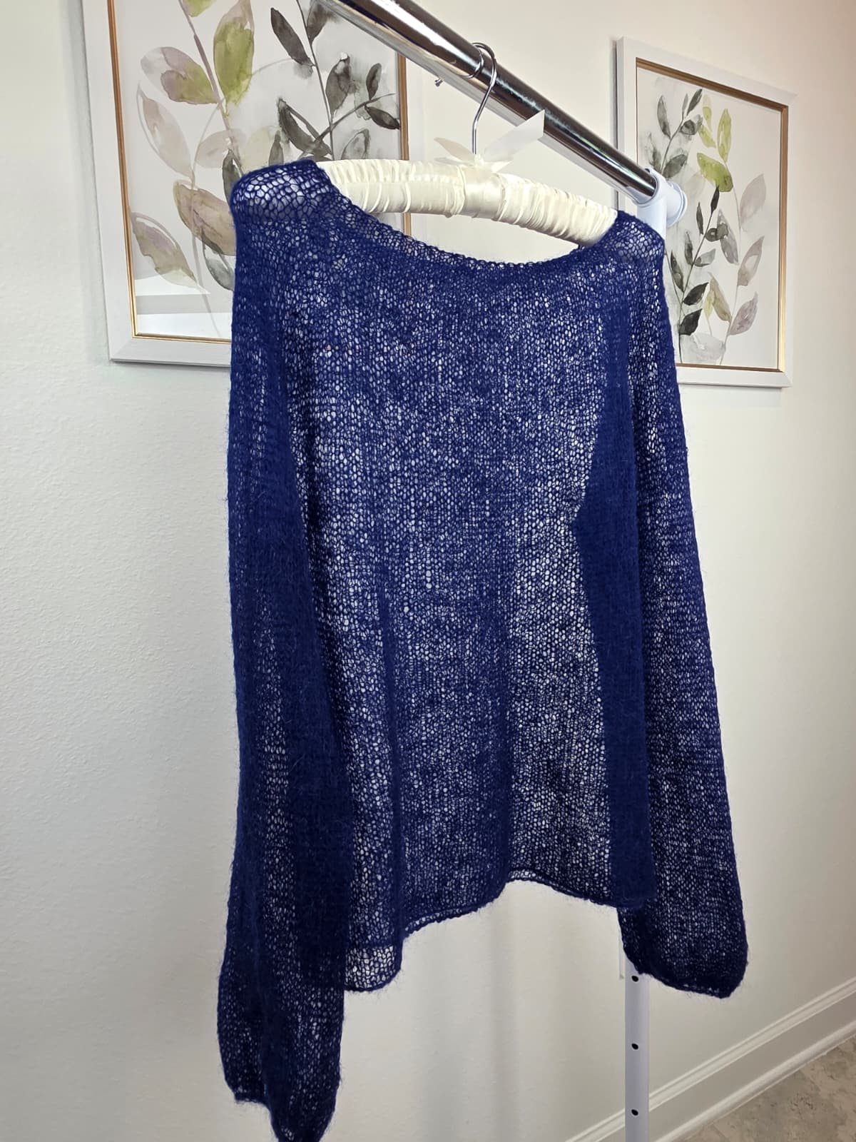 Blush Handmade Knit Sweater - SILENT STUDIO